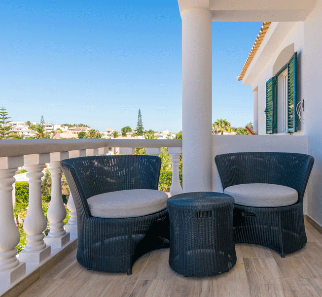 Twin Bedroom Balcony at Vida Boa Lodge